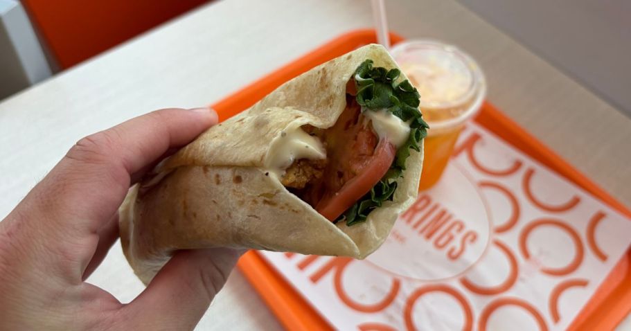 Whataburger Big Ranch Wrap Just 76¢ | Today Only from 11AM – 4PM!