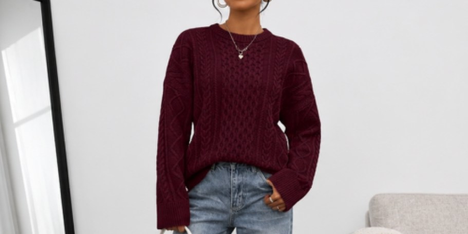 Cozy & Cute Fall Sweaters from $7.49 on Amazon