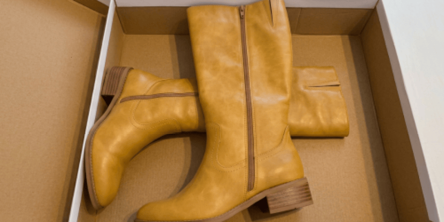 Trendy Women’s Boots from $24 on Walmart.com (Reg. $45)