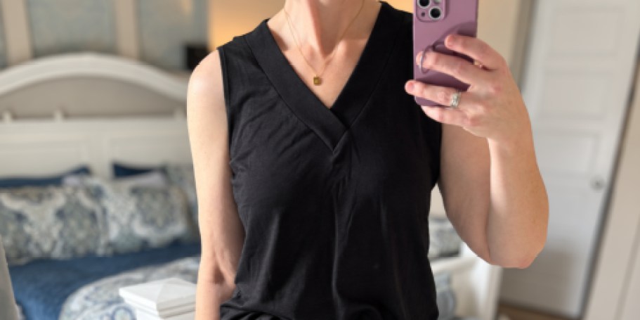 Women’s Tank Top 3-Packs from $8 on Amazon (Reg. $37)