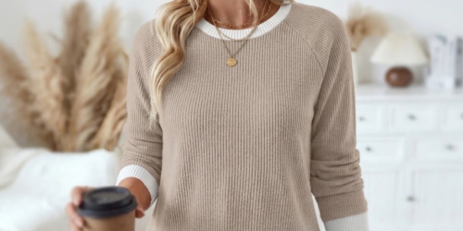 Cute Women’s Sweaters from $6.99 on Amazon (Reg. $20)