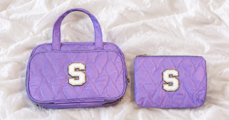 Initial Makeup Bag Set Just $12.99 on Amazon (Reg. $27.99)