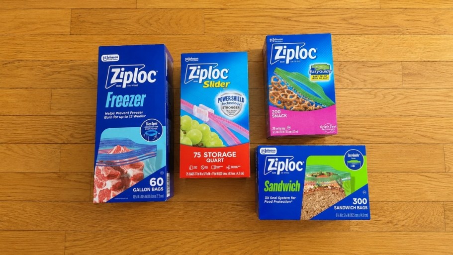 Ziploc Variety Bundle 635-Count Only $19.75 Shipped on Amazon (Reg. $38)