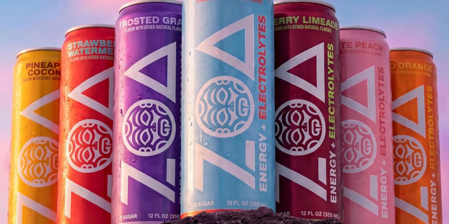 ZOA Zero Sugar Energy + Electrolytes Drink 12-Packs from $16 Shipped on Amazon (Fuel Your Day for Less!)