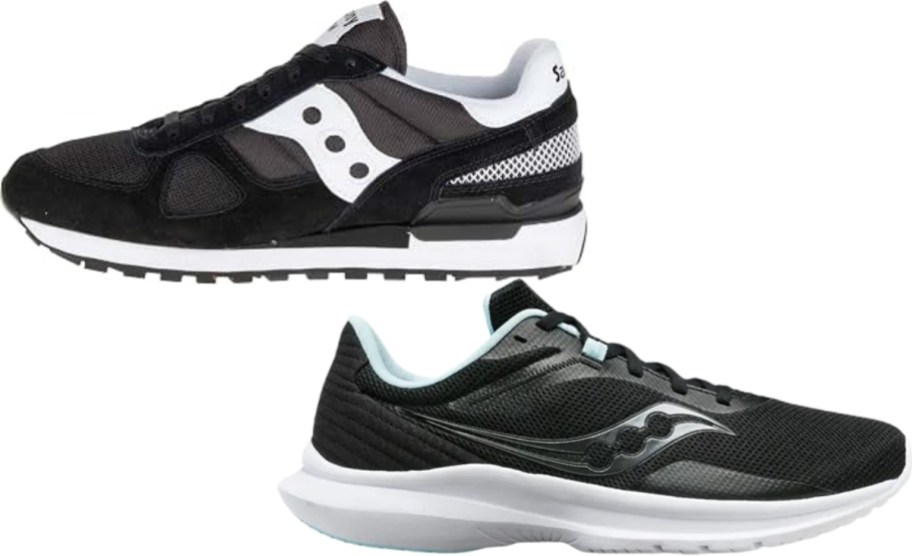 two womens saucony running shoes