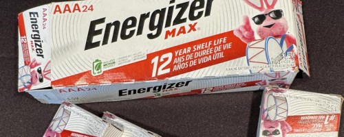 24 Energizer Max AAA Batteries