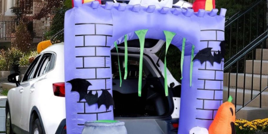 Huge Halloween Inflatables from $31 Shipped (Including a 6ft Haunted Castle!)