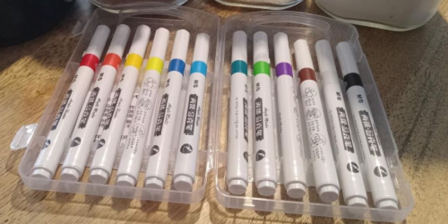 Acrylic Paint Marker Sets from $2 Shipped on Amazon