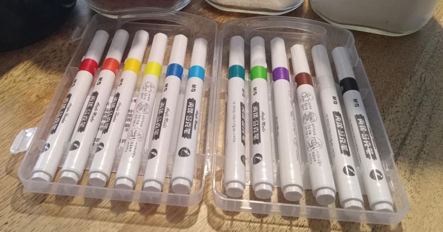 Acrylic Paint Marker Sets from $2 Shipped on Amazon