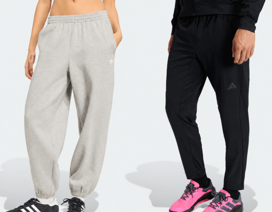 Adidas fleece joggers