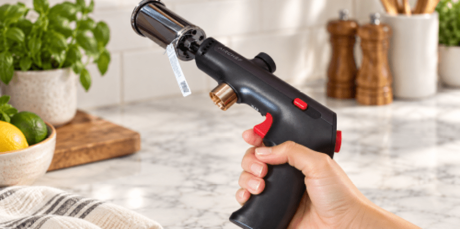 Propane Torch Only $23.90 Shipped on Amazon | Great for Cooking, Camping, & More
