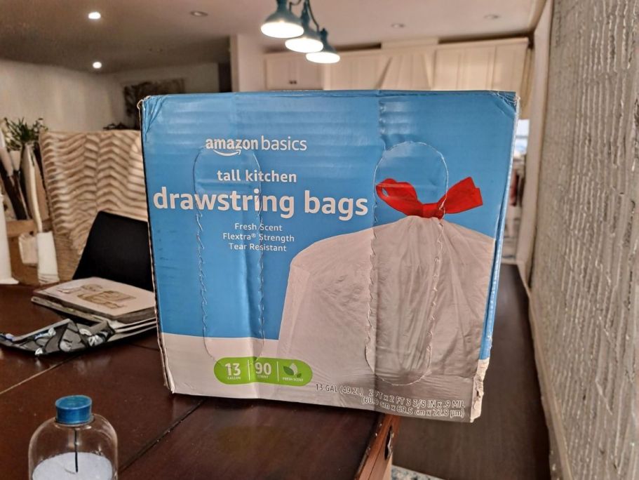 Amazon Basics 13-Gallon Trash Bags 90-Pack Just $7 Shipped (Reg. $16)