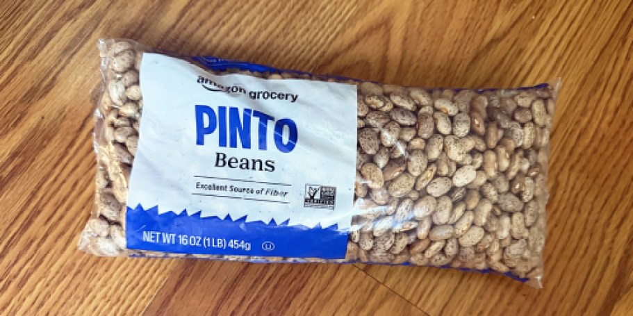 Amazon Grocery Dried Pinto Beans Only 76¢ Shipped