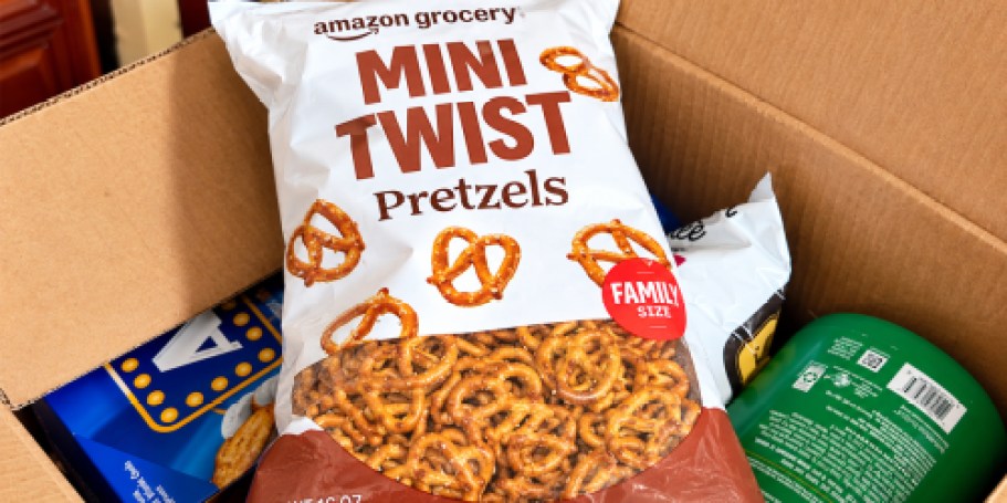 Amazon Grocery Pretzels Only $1.53 Shipped