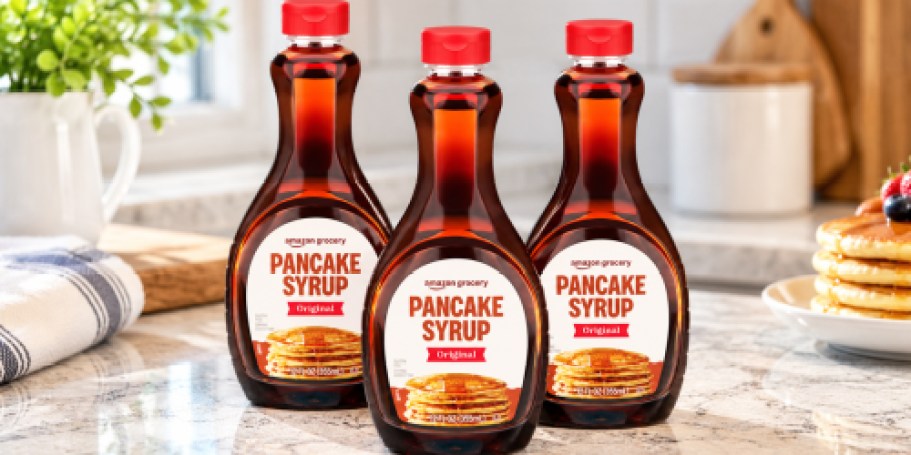 Amazon Grocery Pancake Syrup 3-Pack Only $3.60 Shipped