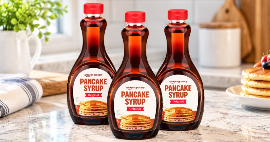 Amazon Grocery Pancake Syrup 3-Pack Only $3.60 Shipped