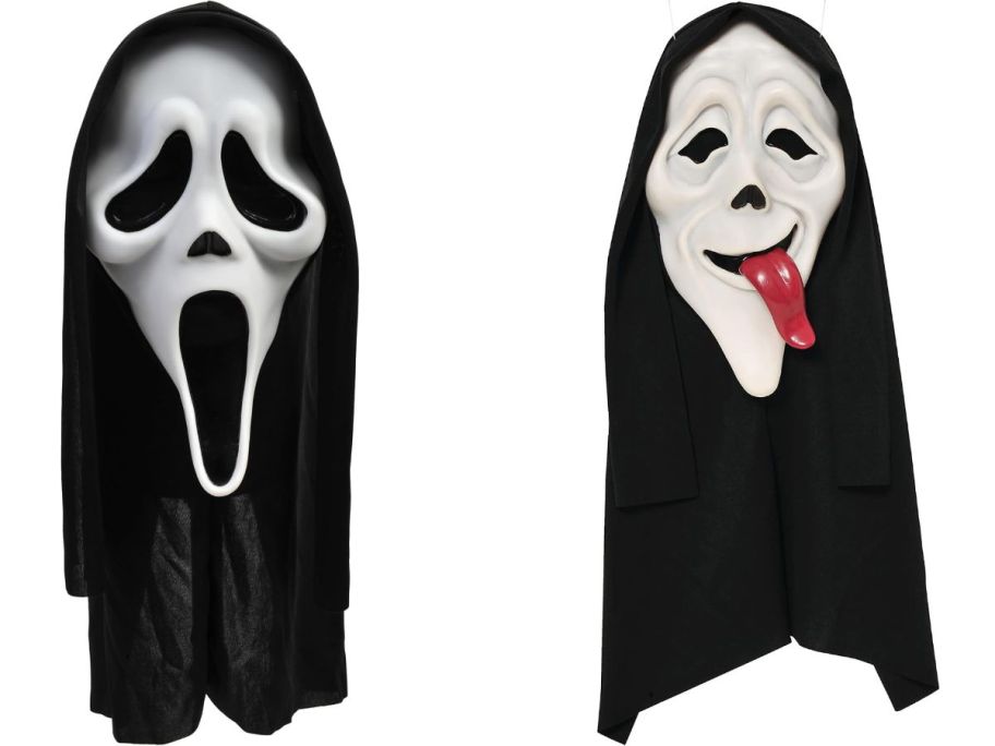 Stock images of Scream Ghost Face and Scary Movie Wassup Mask