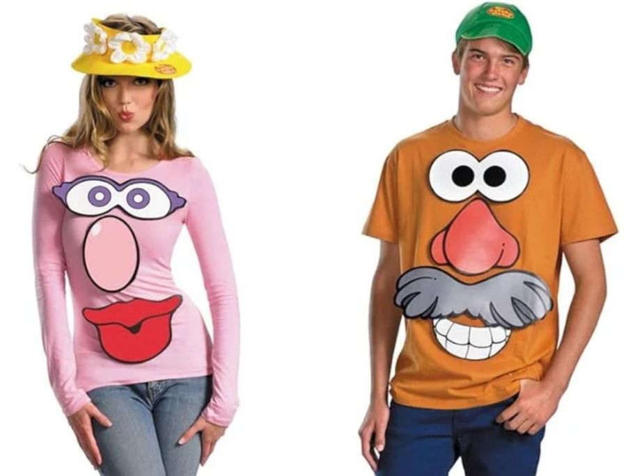 Mrs and Mr Potato Head Costume Kit