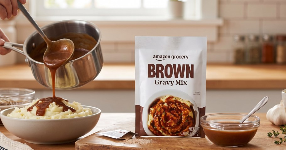 Amazon Grocery Gravy Mix Just 35¢ Shipped for Prime Members