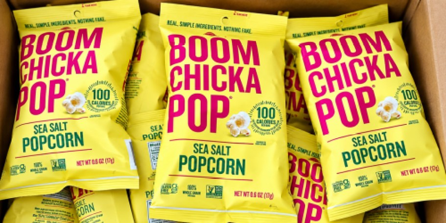 Angie’s BOOMCHICKAPOP Popcorn 24-Pack Just $10.77 on Amazon (Just 45¢ Each!)