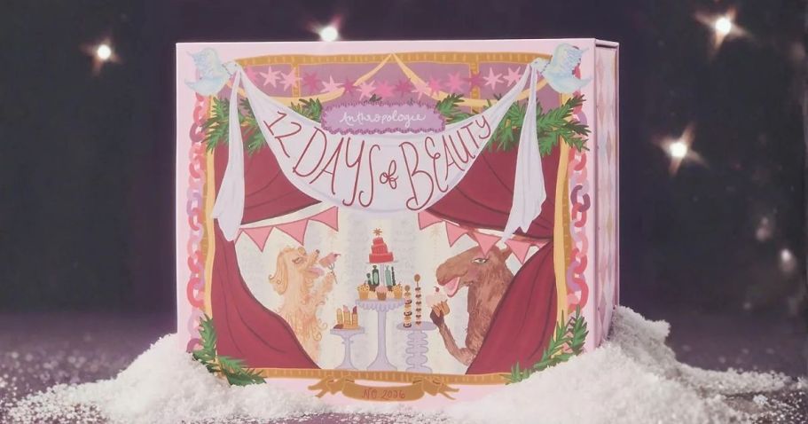 RUN! Rare Savings on Anthro’s 12 Days of Beauty Advent Calendar