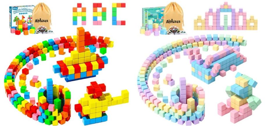 Apluses 42- and 45-Piece Magnetic Blocks