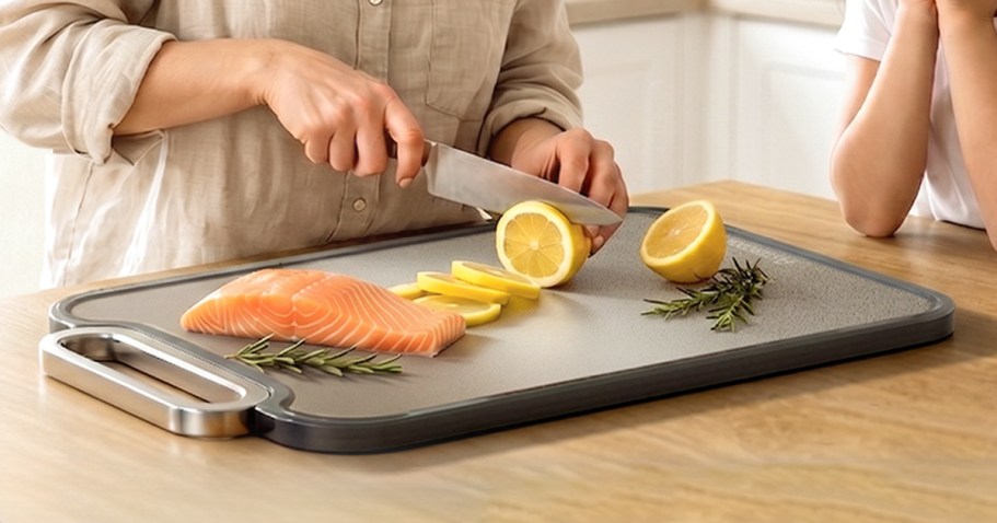 Reversible Titanium Cutting Board Just $12.49 on Amazon (Reg. $30)
