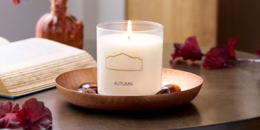 NEW Lowe’s Autumn Scent Candle Just $12.98 Shipped for Rewards Members (Last Chance!)