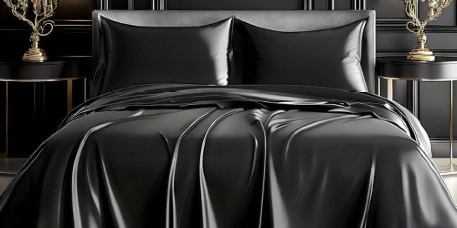 Satin Sheet Sets from $10 Shipped for Amazon Prime Members