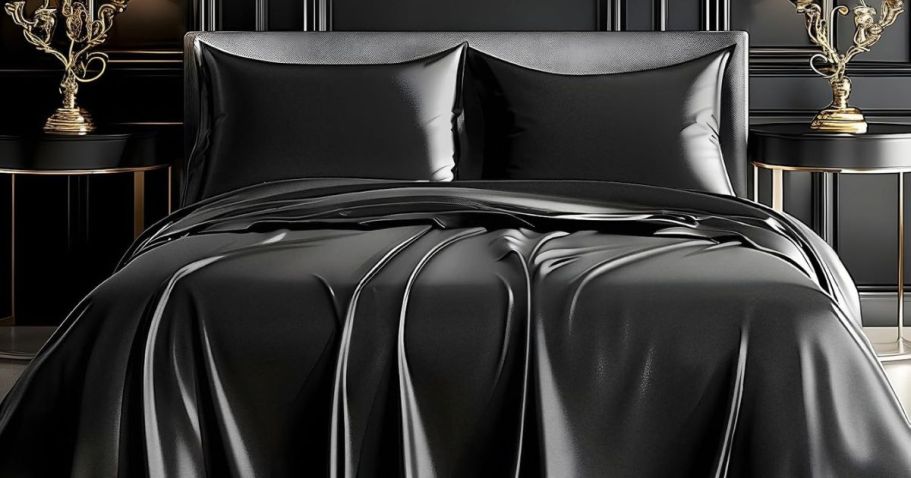 Satin Sheet Sets from $10 Shipped for Amazon Prime Members