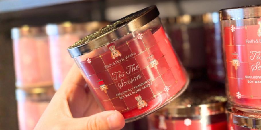 Bath & Body Works Christmas 3-Wick Candles Only $13.95 (Reg. $23) – Today ONLY!