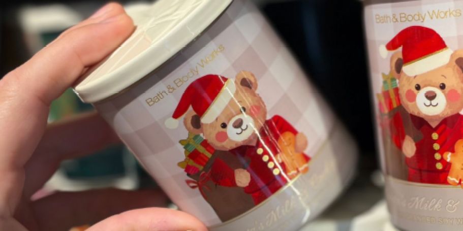 Bath & Body Works Single Wick Candles Only $5.95 | Includes Christmas Scents