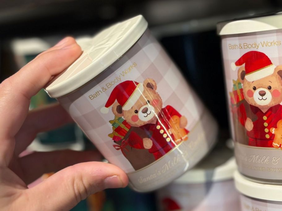 Bath & Body Works Single Wick Candles Only $5.95 | Includes Christmas Scents