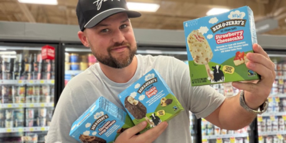 Score 3 FREE Boxes of Ben & Jerry’s Ice Cream Bars at Kroger After Cash Back