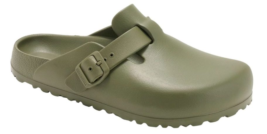 Birkenstock slip-on sandal in green