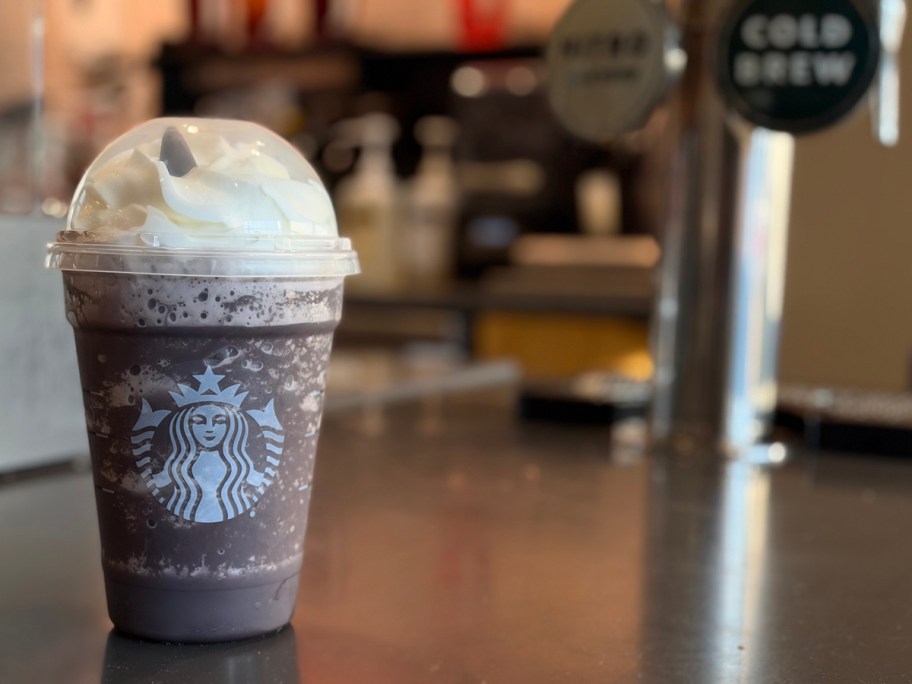 Black Cat Frappuccino at Starbucks 2