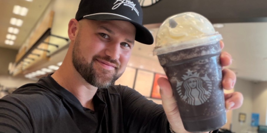 NEW Starbucks Black Cat Frappuccino Drops 10/22 (We Got To Try It Early!)