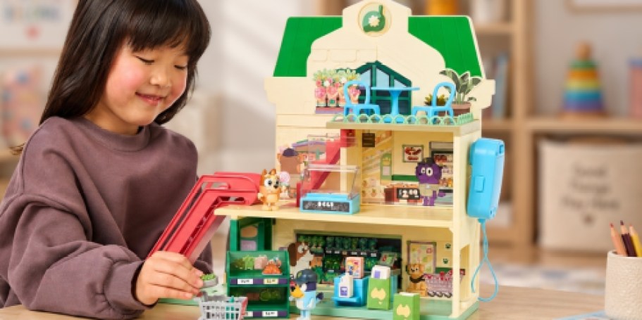 50% Off Bluey Toys at Target | Games from $4.99 & Playsets from $24.99!