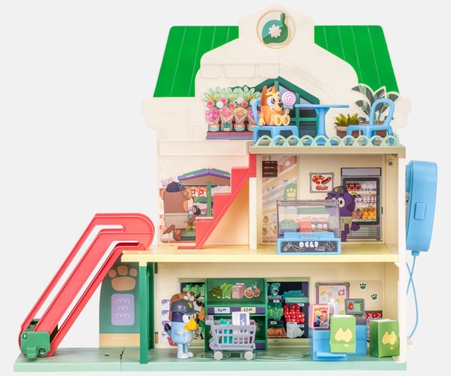 bluey chef play supermarket