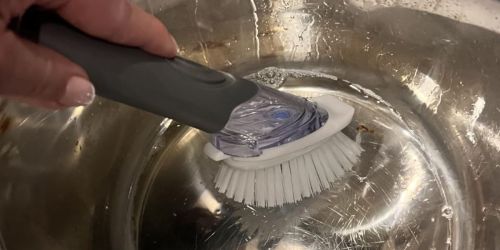 Dish Brush w/ Extra Heads Just $7.81 on Amazon (Reg. $17)