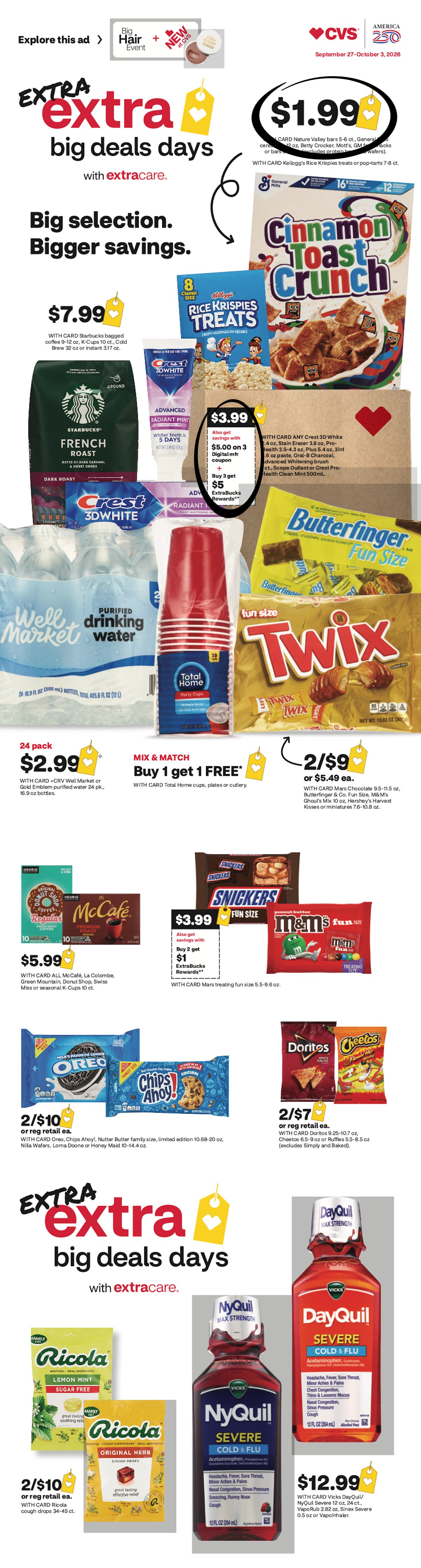 page from CVS ad