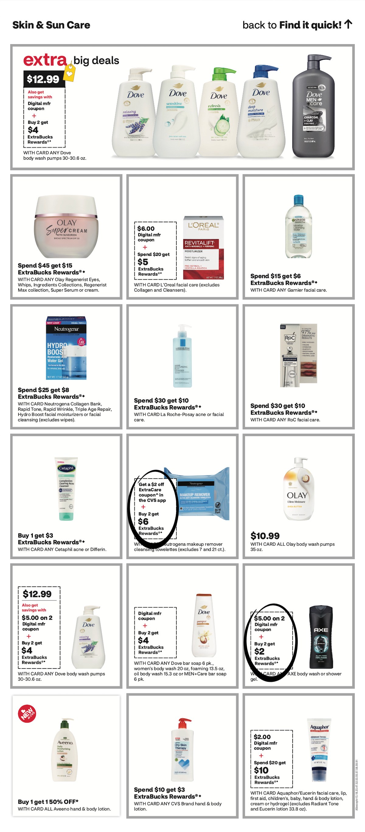 page from CVS ad