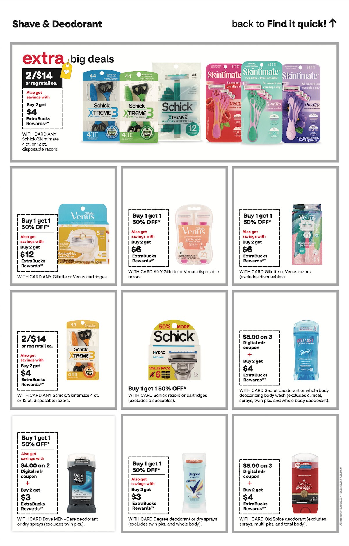 page from CVS ad