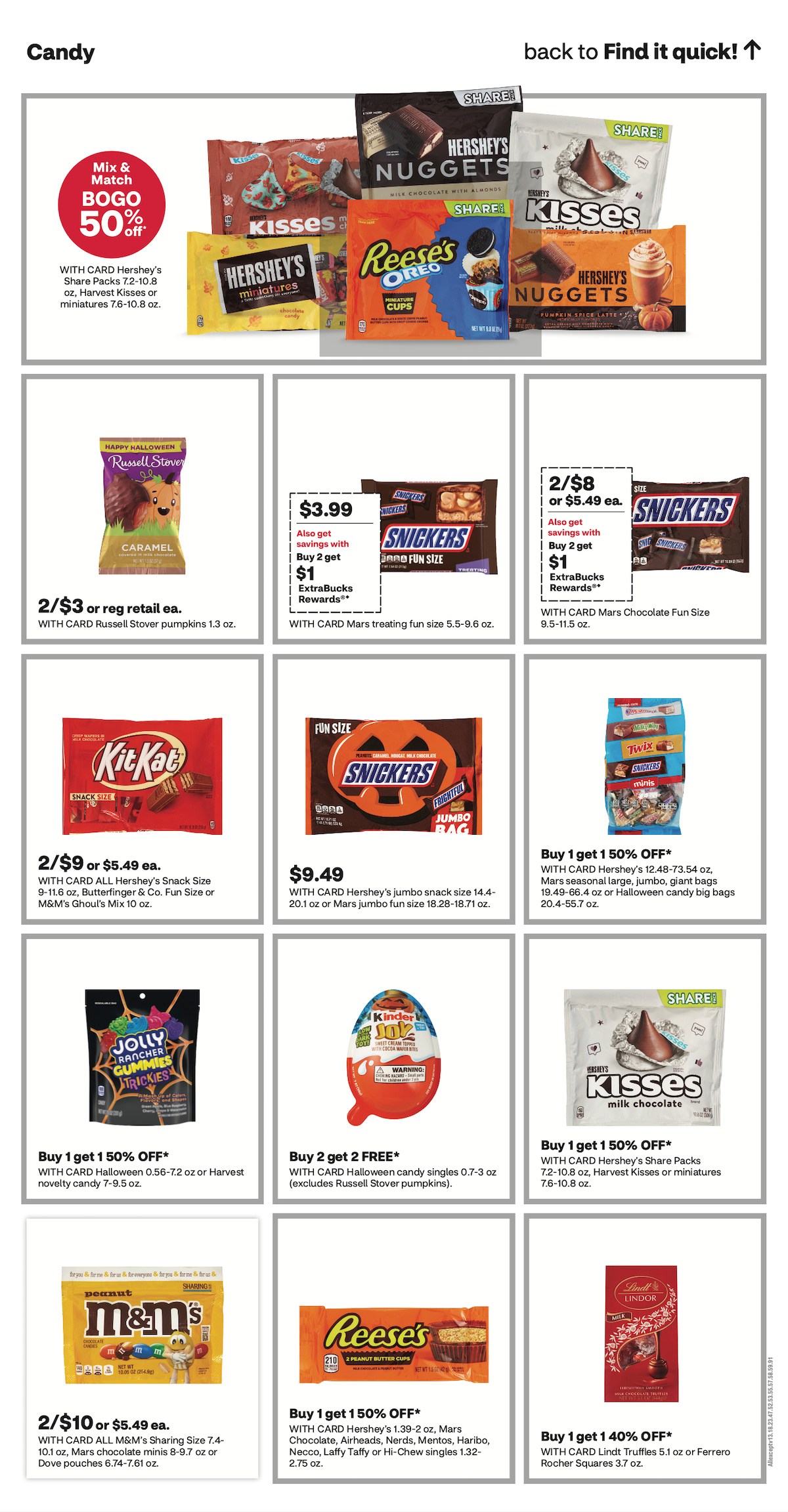 page from CVS ad