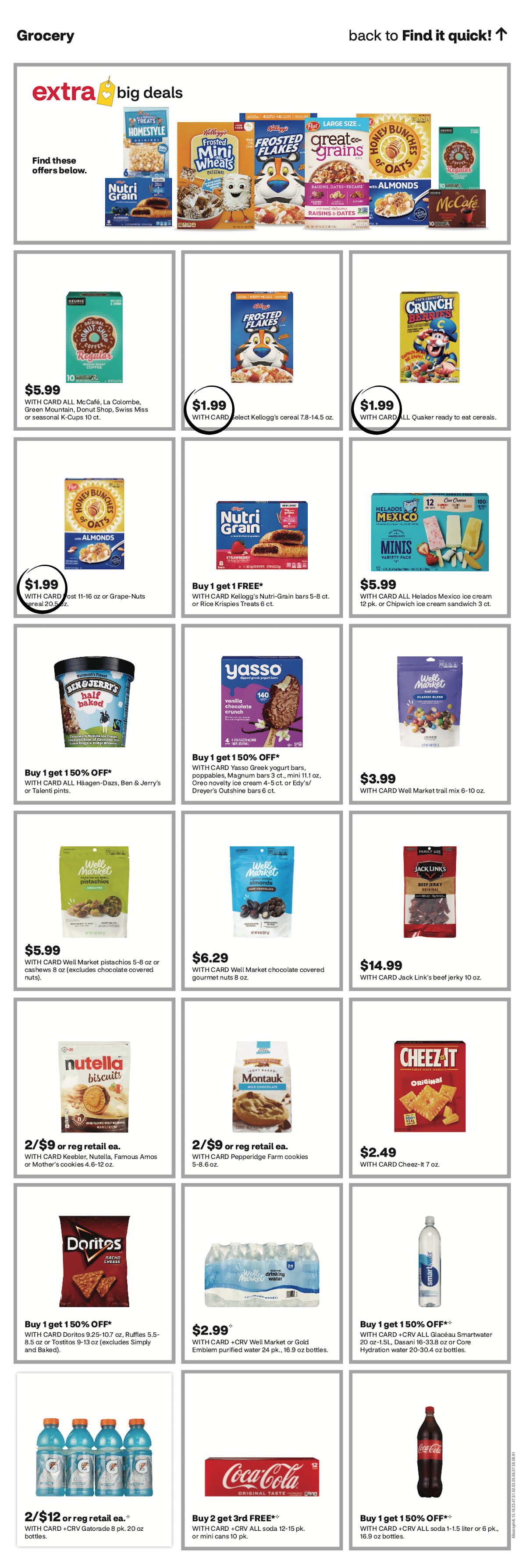 page from CVS ad
