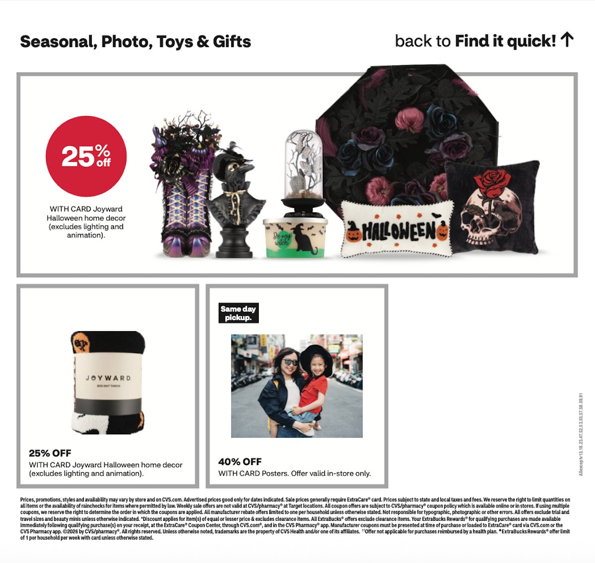 page from CVS ad