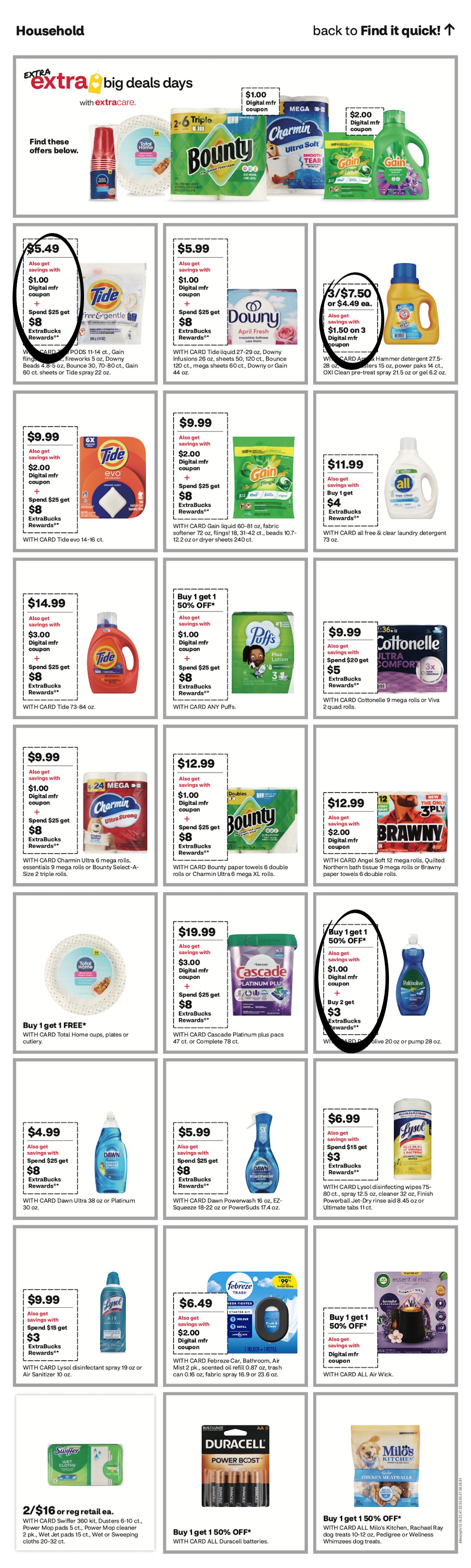 page from CVS ad