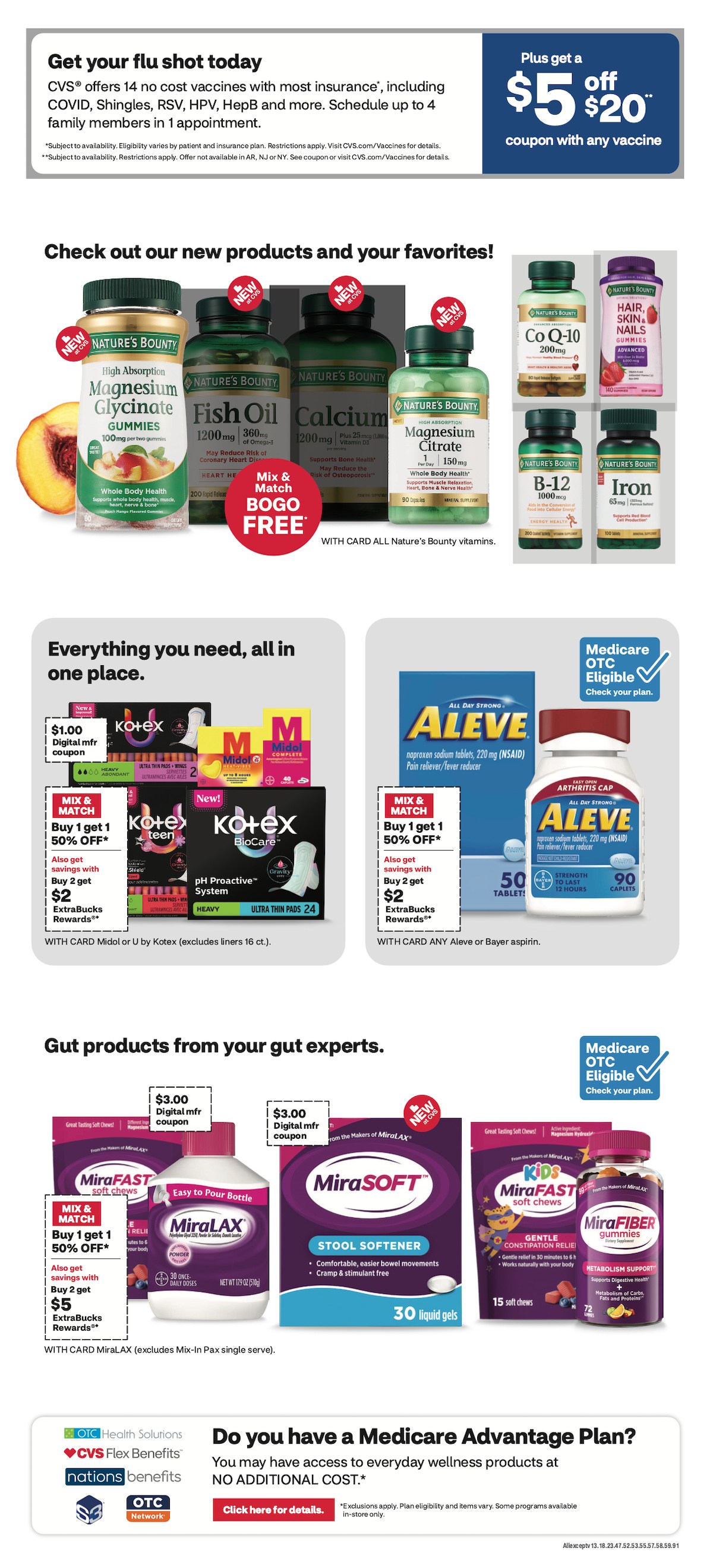 page from CVS ad
