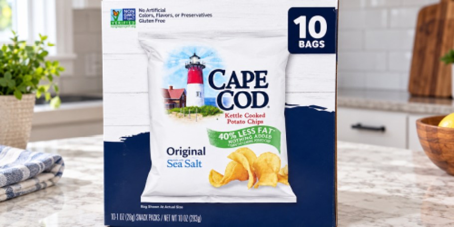 Cape Cod Chips 10-Count Only $4.96 Shipped on Amazon