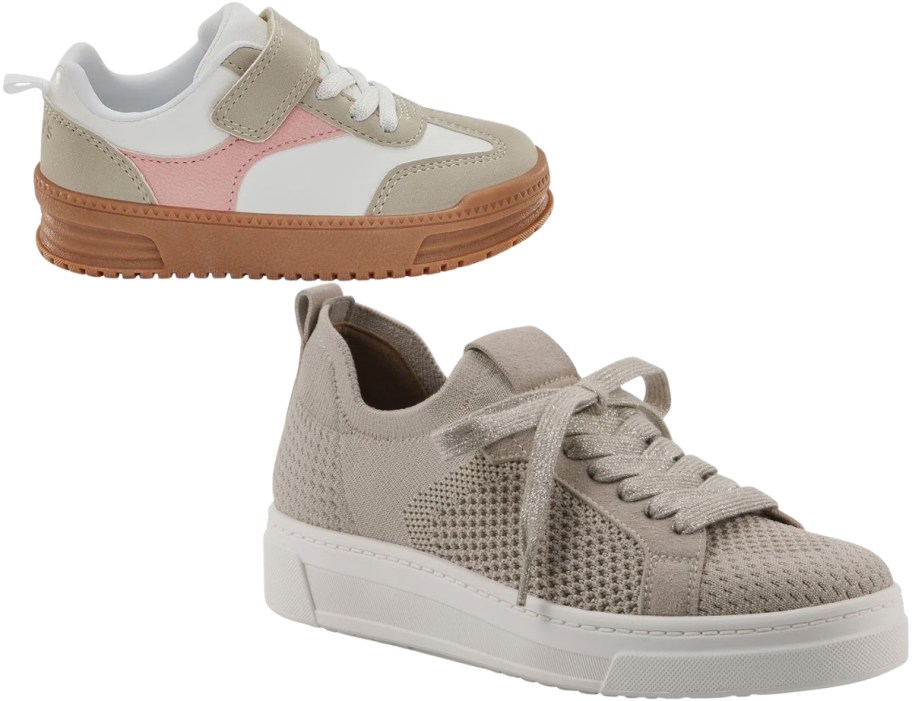 girls and womans sneaker at sams club
